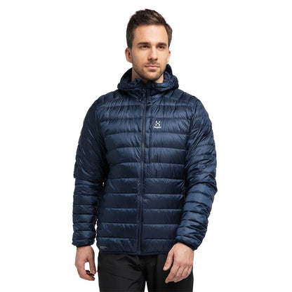 Haglöfs Roc Down Hood Midlayer-Jacke blue