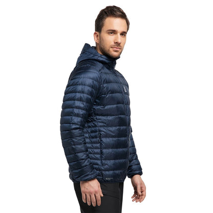 Haglöfs Roc Down Hood Midlayer-Jacke blue