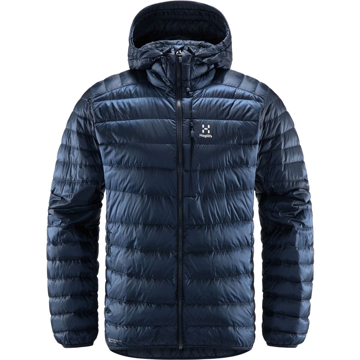 Haglöfs Roc Down Hood Midlayer-Jacke blue