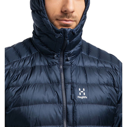 Haglöfs Roc Down Hood Midlayer-Jacke blue