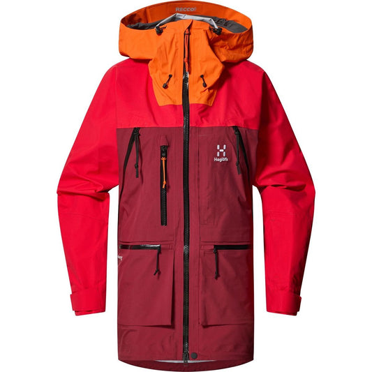 Haglöfs Vassi GTX Pro Shell Skijacke rod-orange