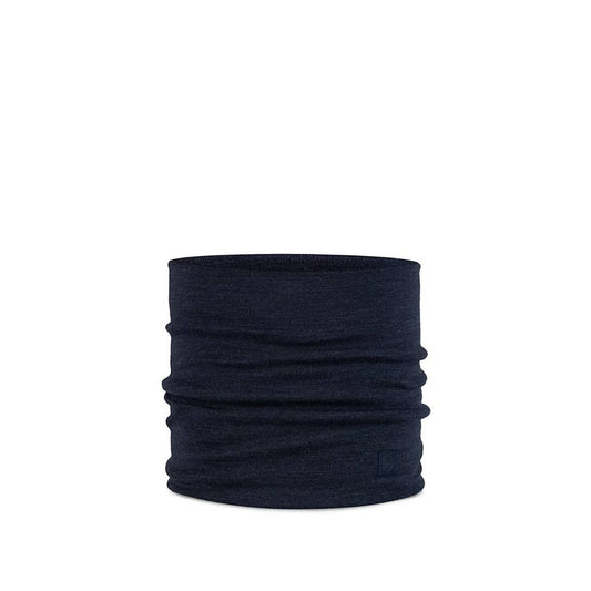 BUFF Halsedisse aus schwerer Merinowolle solid-indigo