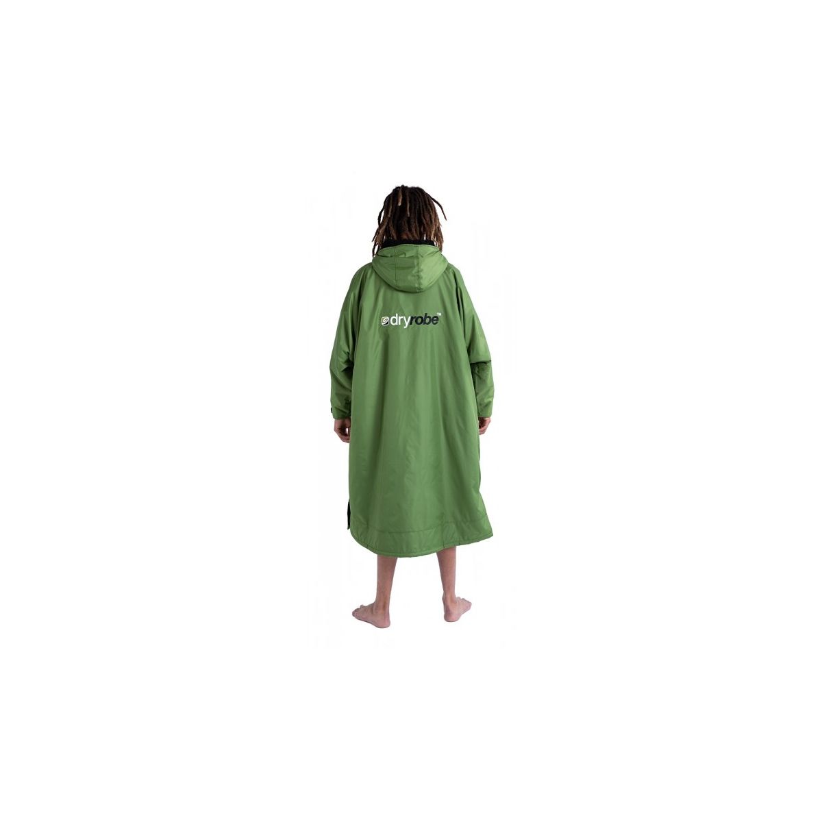 Dryrobe Advance Langarm-Ponchojacke darkgreen-black