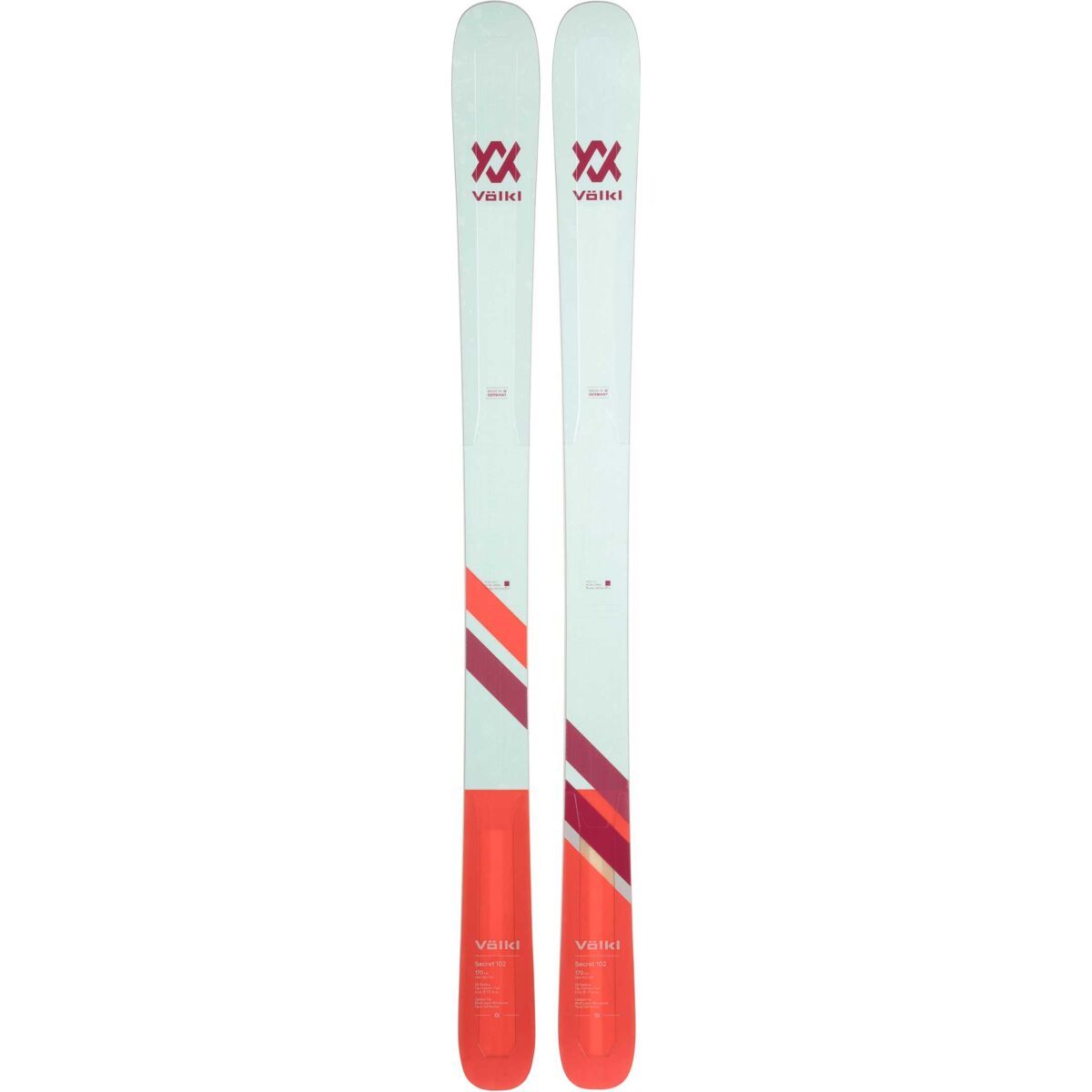 Völkl Secret 102 Freeride Ski - 163cm - Dame